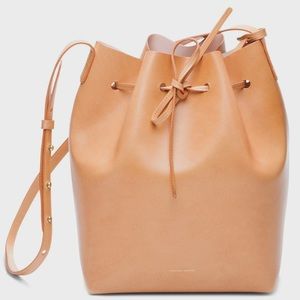 Mansur Gavriel Large Bucket Bag Cammello Rosa